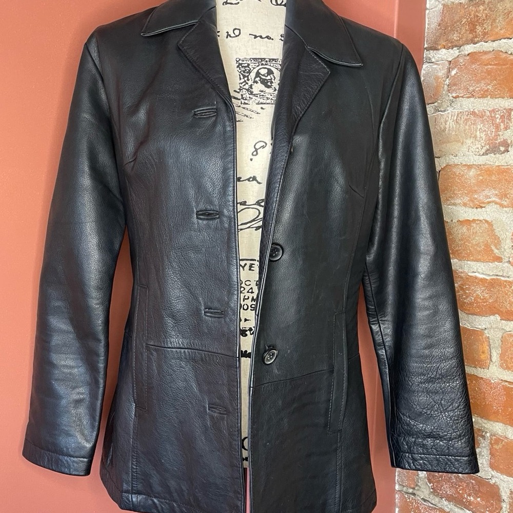 Leather jacket